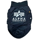 Alpha industries 116932-003-2XL MA-1 Backprint Куртка для собак Черный Black 2XL