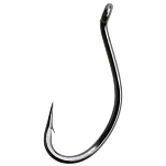 Mikado HN2401-2BN Nihonto Carp Крючки С Одним Глазком Серебристый Black Nickel 2 
