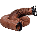 Trac outdoors 800-D040013 Фут Эз Flush Heavy Duty Шланг W Адаптер Коричневый Bronze