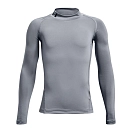 Купить Under armour 1369477-035-ymd Базовый слой с длинным рукавом HeatGear Armour Mock Steel / Black 30x25x2 9-10 Years 7ft.ru в интернет магазине Семь Футов