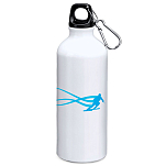 Kruskis MD4049S101S231 Stella Ski 800ml Алюминиевая бутылка Бесцветный White