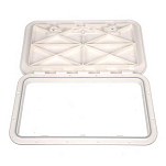 Oem marine CF312360 Europa Люк Дверь Бесцветный White 360 x 600 mm