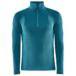 Craft CO1909681-625000-M Базовый слой с длинным рукавом Active Extreme X Zip Голубой Deep Lake M