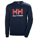 Купить Helly hansen 34000_597-2XL Толстовка Толстовка Logo Голубой Navy 2XL 7ft.ru в интернет магазине Семь Футов