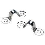Seachoice 50-28801 Зажим из нержавеющей стали Серебристый Chrome 41 x 10 mm 