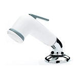 Scandvik 390-10191P Ручка душа 40º Серебристый White