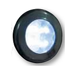 Светильник с белыми светодиодами Lalizas 30733 12В 35мА из черного поликарбоната