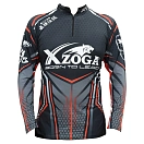 Купить Xzoga 479918 Футболка с длинным рукавом MF Sport Zip Red / White / Black 2XL 7ft.ru в интернет магазине Семь Футов