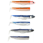 Fiiish BM188 Black Minnow Combo Offshore Мягкая приманка 90 mm 10g Многоцветный Glitter Blue