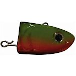 Hannibal lures HEADGREENRED-120 Джиг-голова Золотистый Green / Red 120 g 