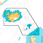 C-map M-EN-T-218-D-MS Iceland Faroe Shetland Orkney Is. Discover Визитная Карточка  Multicolour
