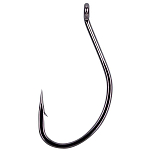 Gamakatsu 146682-00300-00000-00 Worm 39 Крючки С Одним Глазком Серый Black 3 