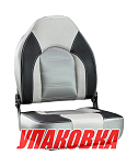 Кресло складное PREMIUM, цвет серый/темно-серый (упаковка из 2 шт.) Springfield 106202501_pkg_2