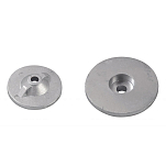 Enrico polipodio 2626403 Yamaha 9.9HP Маленький анод из цинковой пластины  Silver 45 x 11 mm 