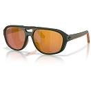 Купить Costa 06s9133-91330555 поляризованные солнцезащитные очки Street heat Matte Olive 20x10x10 Gold Mirror 580P/CAT3 7ft.ru в интернет магазине Семь Футов