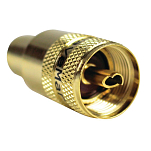 Seachoice 50-19861 PL259 UHF For RG-8 Золотистый  Gold