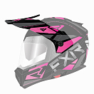 Купить Козырек FXR Maverick Modular Team Black/Charcoal/Fuchsia OEM: 201744-1090-00 в интернет магазине Семь Футов