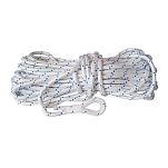 Monteisola DUPLI-202910 30 m Якорная веревка Серебристый White 10 mm