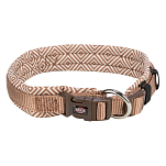 Trixie 1988227 Premium Neopreno Воротник Коричневый Ethnic Motifs / Caramel 27-35 cm