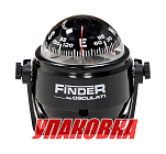 Компас FINDER размер 2 5/8 (67 мм), черный (упаковка из 4 шт.) Osculati 25-170-01_pkg_4