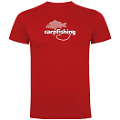 Купить Kruskis CA65500260K038 Футболка с коротким рукавом Carpfishing Красный Red M 7ft.ru в интернет магазине Семь Футов