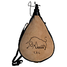 Купить Кожаная фляга Laken PK1500-R каплевидной формы 1,5л 154г 320х180х27мм бежевого цвета 7ft.ru в интернет магазине Семь Футов