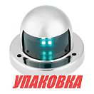 Огонь ходовой светодиодный, нержавеющий корпус, зеленый 12 В, SeaFlo (упаковка из 10 шт.) SFNL031RS03_pkg_10