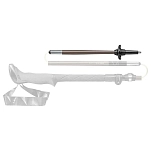 Leki 797065220751 Makalu FX TA/Legacy FX TA Нижняя часть столбов Бесцветный Multicolor 110-135 cm