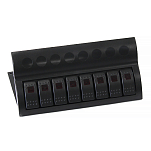 Панель переключателей 8 клавиш с автоматическими выключателями NEKEKE BP08