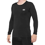 100percent 40045-00003 Базовый слой с длинным рукавом Basecamp Черный Black XL