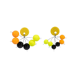 Korum K0310011 Ограничители Blob Желтый  Orange / Yellow / Black XL 