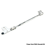 Tie bars with brackets for twin outboard engine/du, 45.156.26