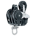 Harken 2619 Cam Becket и храповый механизм Block Triple Carbo 29 mm 40 mm Black / Silver 30x20x10