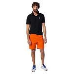 North sails 692452-0999-S Поло с короткими рукавами Striped In Contrast Оранжевый Black S