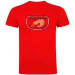 Kruskis CA65500160C073 Футболка с коротким рукавом Fresh Shrimp Красный Red S