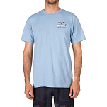 Salty crew 20035067-MRBLU-L Футболка с коротким рукавом Bruce Premium Голубой Marine Blue L