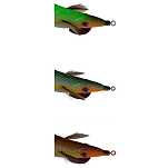 DTD 20307-G Retro Oita 3.5 Кальмар 100 Mm 17.2g Черный Green