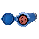 Mennekes 614070 Power Top IP54 32A 3 НЕТ Расширение Вести затыкать Blue / Grey
