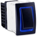 Купить Sierra 11-RK40650B Переключатель синего света Halo DPST RK40650 Black / White 7ft.ru в интернет магазине Семь Футов