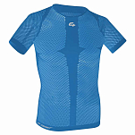 Gist 0053 1001 E20A08 Базовый слой с коротким рукавом E+ Net Base Голубой Light Blue L-XL