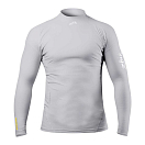 Купить Zhik DTP-0063-M-PLT-2XL Футболка с длинным рукавом Eco Spandex Серый Platinum 2XL 7ft.ru в интернет магазине Семь Футов