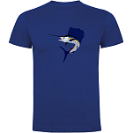 Kruskis CA65500205K031 Футболка с коротким рукавом Jumping Sailfish Голубой Royal Blue M