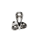 Wichard a56064 Шарнирное кольцо цепи с направляющей для троса Grey 14x10x8 8 mm
