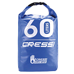Cressi BUB962060 Сухой мешок из ПВХ 60L Голубой Blue