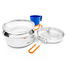 Купить Gsi outdoors 68125 Glacier Mess Kit Кухонный гарнитур Серебристый Silver 7ft.ru в интернет магазине Семь Футов