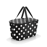 Reisenthel rst.uh7073 Мягкий переносной кулер Coolerbag Dots White 45x25x25