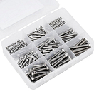 V4A/ассортиментная коробка/винты с шестигранной головкой M4 - M6/DIN 933/150 шт.