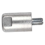 Tecnoseal 2626713 Цинковый стержень Анод  Silver 40 x 20 mm 