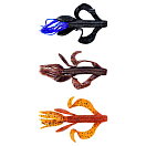 Купить Yamamoto baits 12507523 Kreature Мягкая приманка 101 mm 7 единицы Оранжевый Black / Blue Flake Body / Clear Blue Tail 7ft.ru в интернет магазине Семь Футов