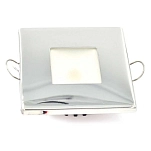 Trem L4408020 квадратный светодиодный потолочный светильник 72x72 mm 10-32V 3.6W Silver 237 Lumens
